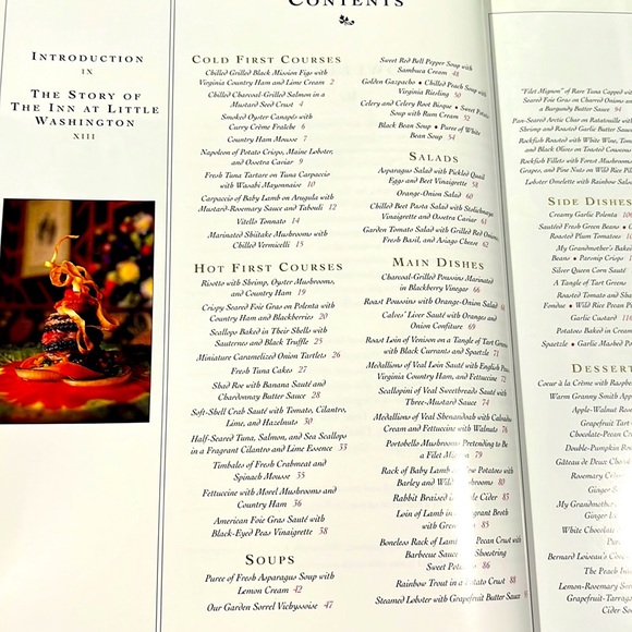 The Inn At Little Washington Cookbook A Consuming Passion HC/DJ Book EXC - Picture 3 of 13
